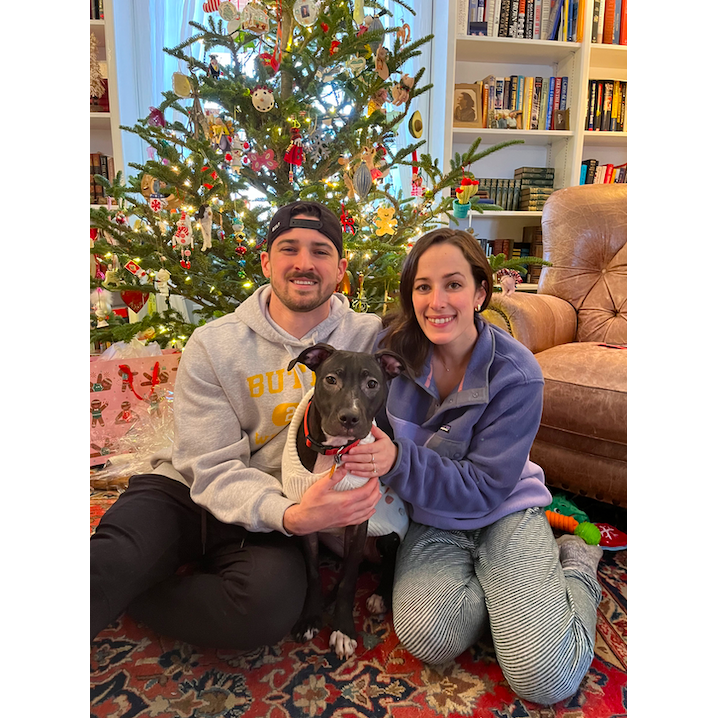 Our first Christmas with Fiona