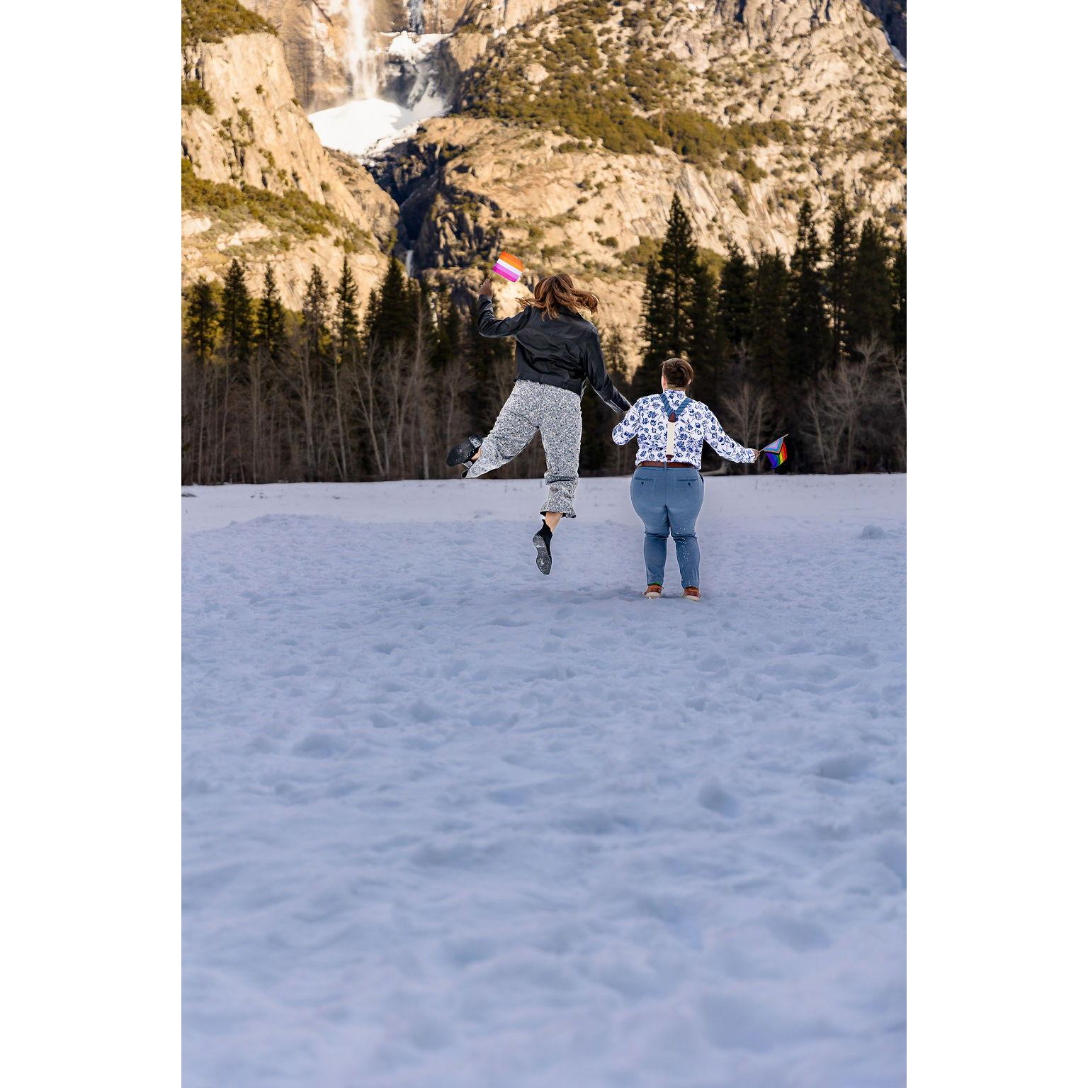 It turns out that neither of us are great at jumping pics.