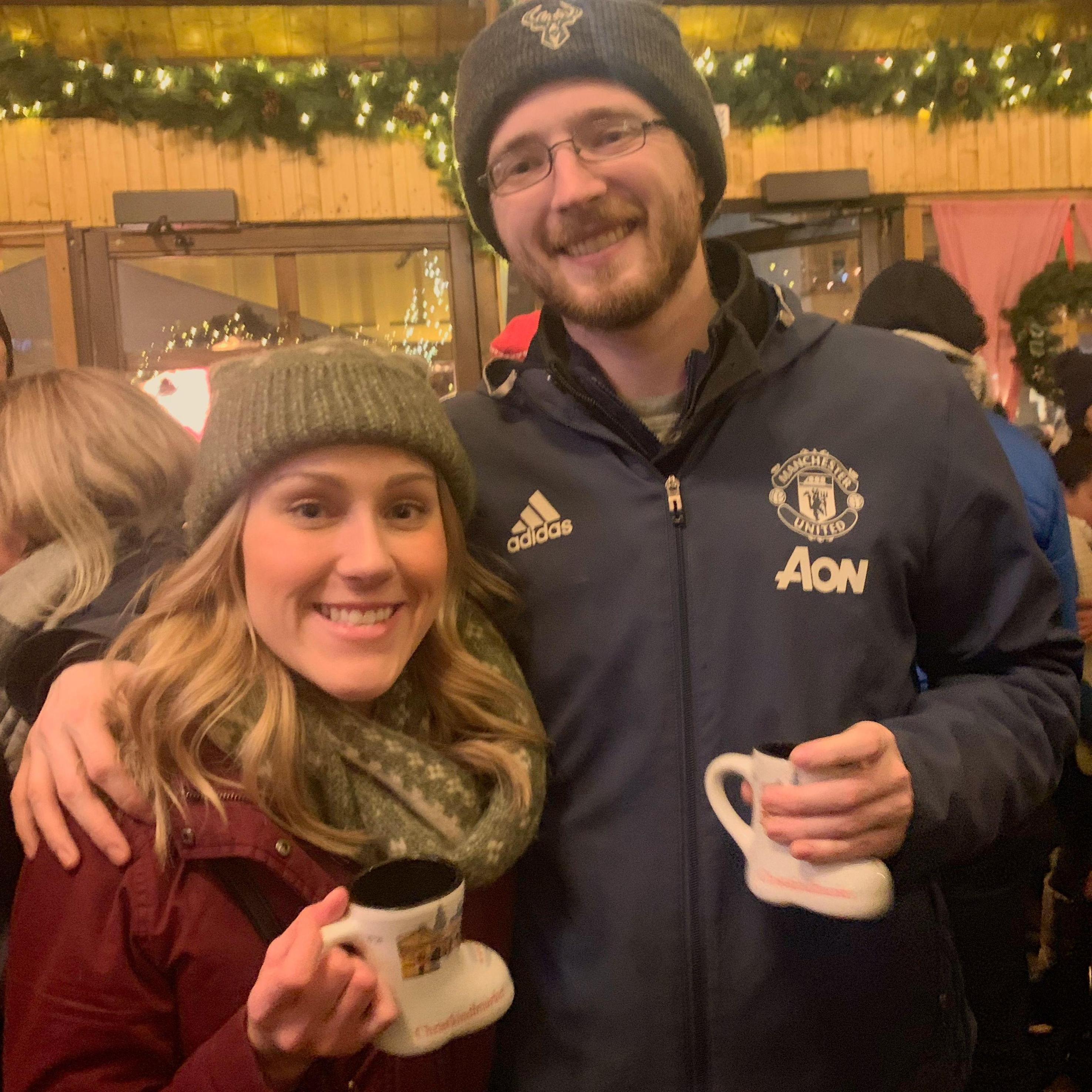 Our first Christkindlmarket together. December 2019
