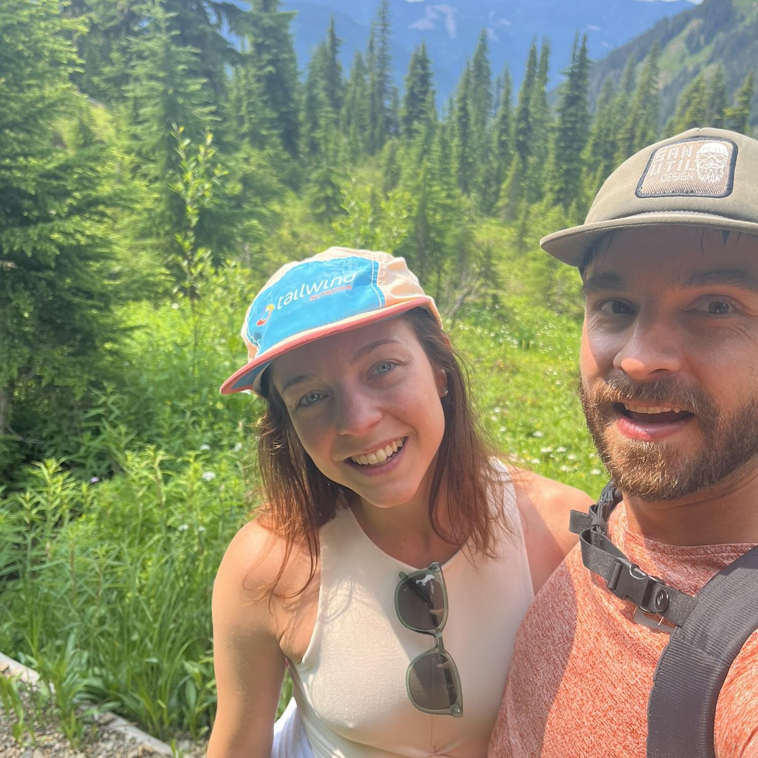 Hiking over 4,000 feet of vertical to get a great view of Mount Baker