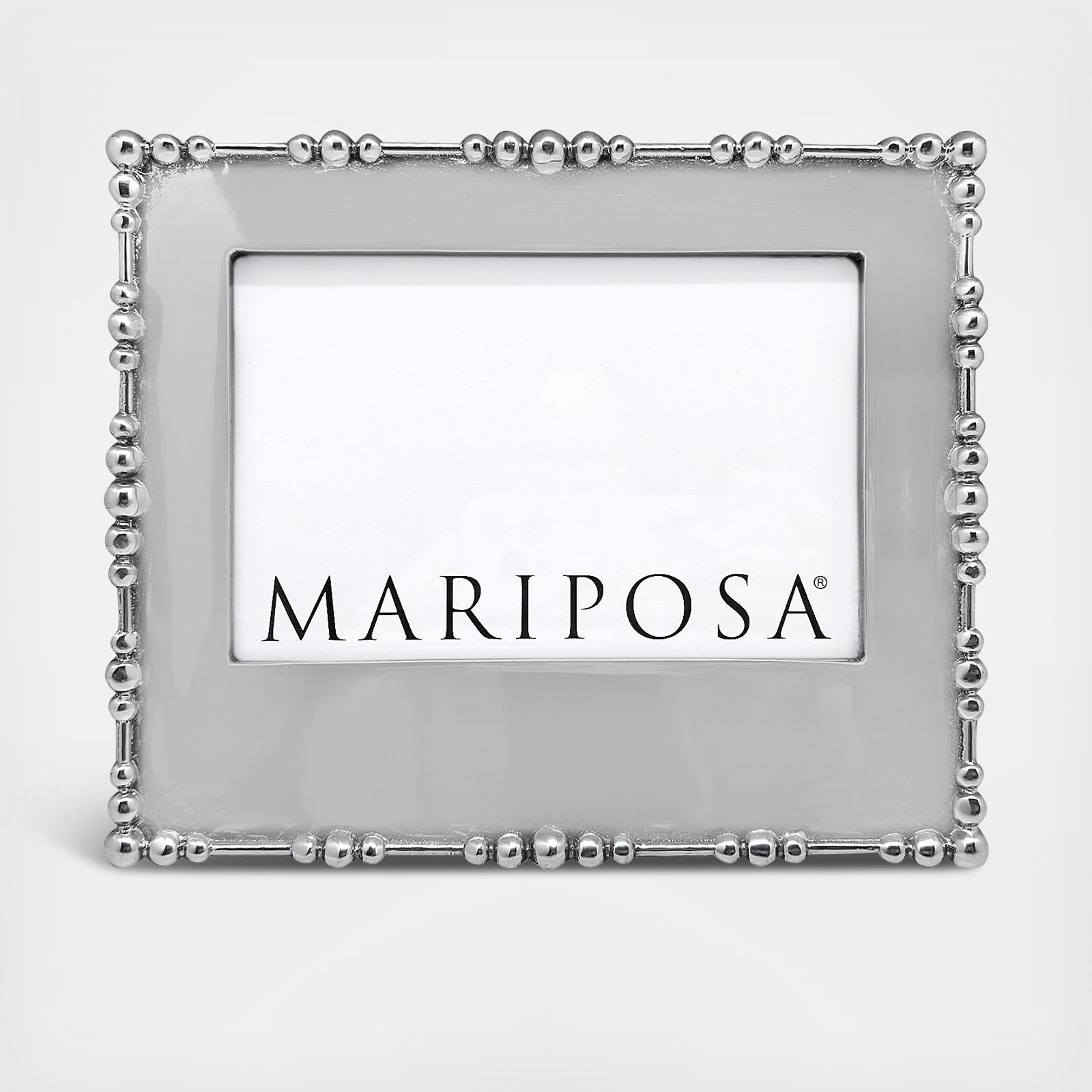 Pearled Engravable 4x6 Picture Frame