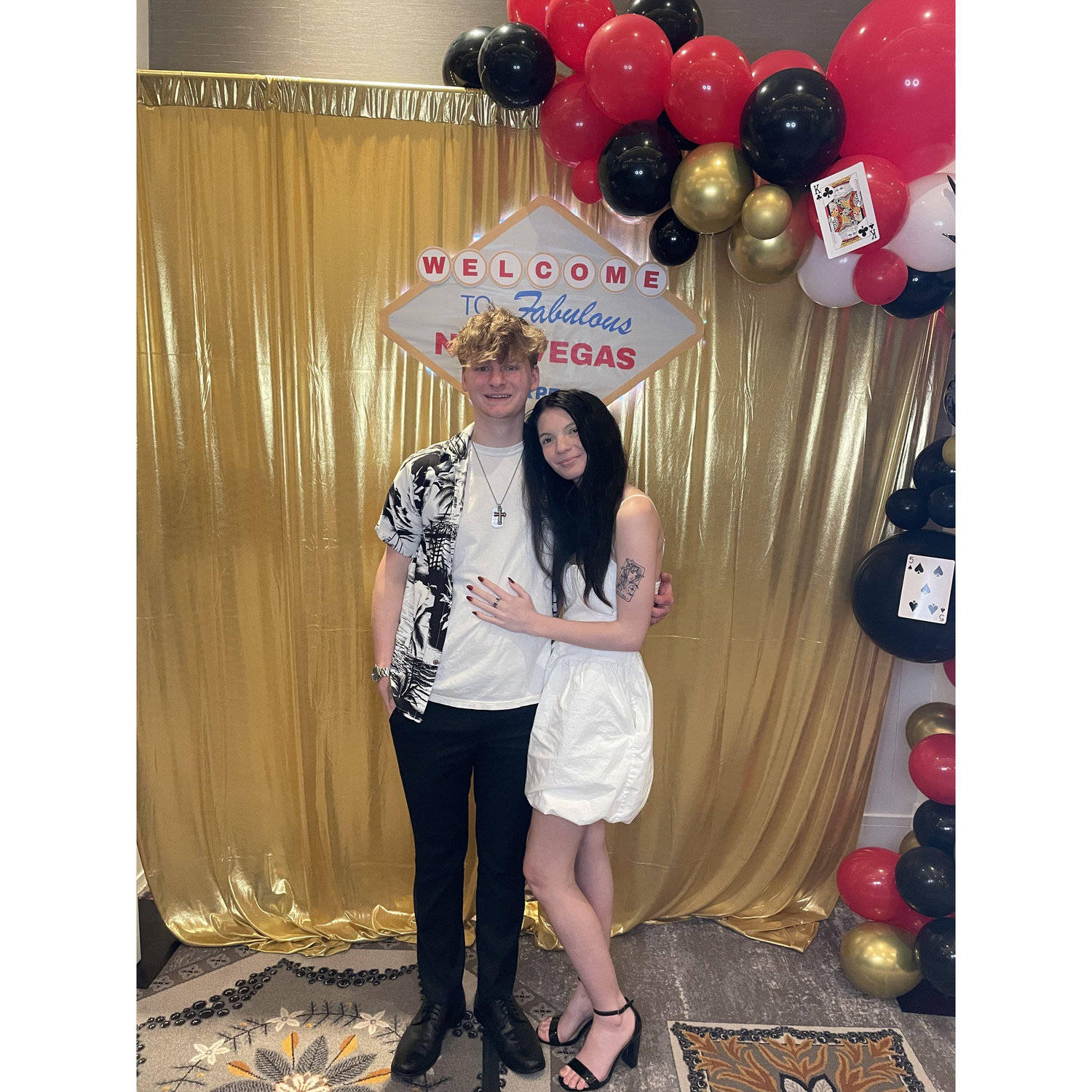 Our first picture together