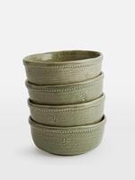 Hillcrest Cereal Bowl, Green, Set of Four