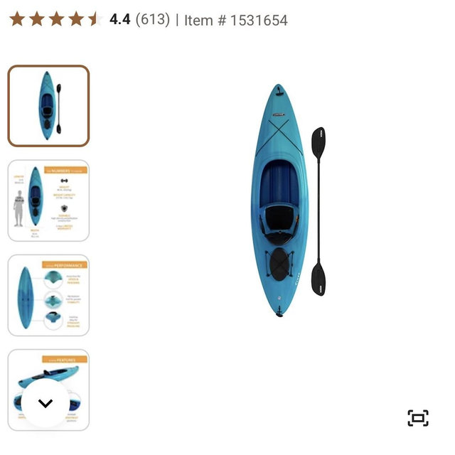 Lifetime 10 ft. Cruze Sit-Inside Kayak, Bahama Fusion at Tractor Supply Co