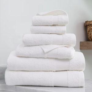 Bath Towels Set, White