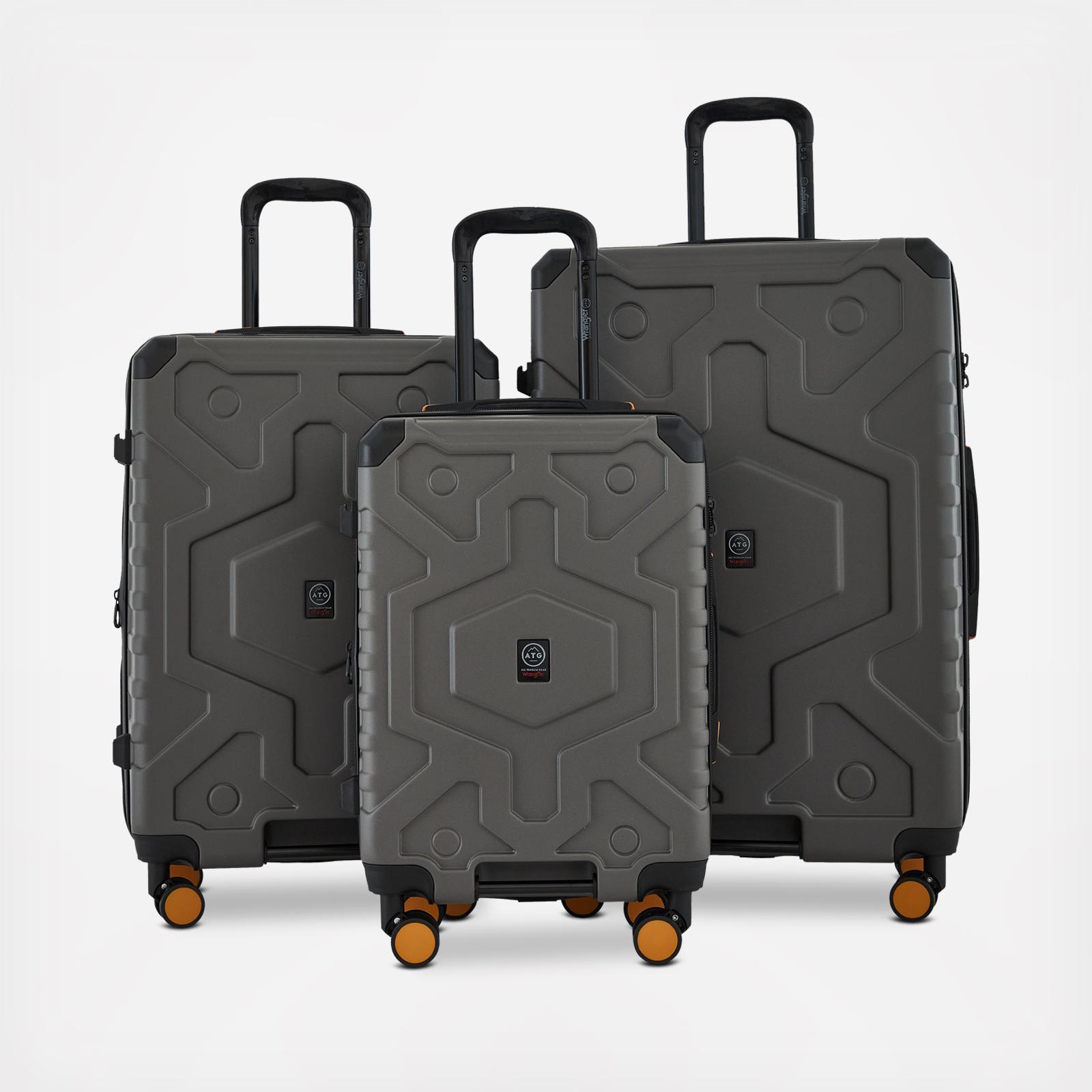 ラングロール3本セット Traveler's Club, Wrangler 3-Piece Expandable Rolling Hardside