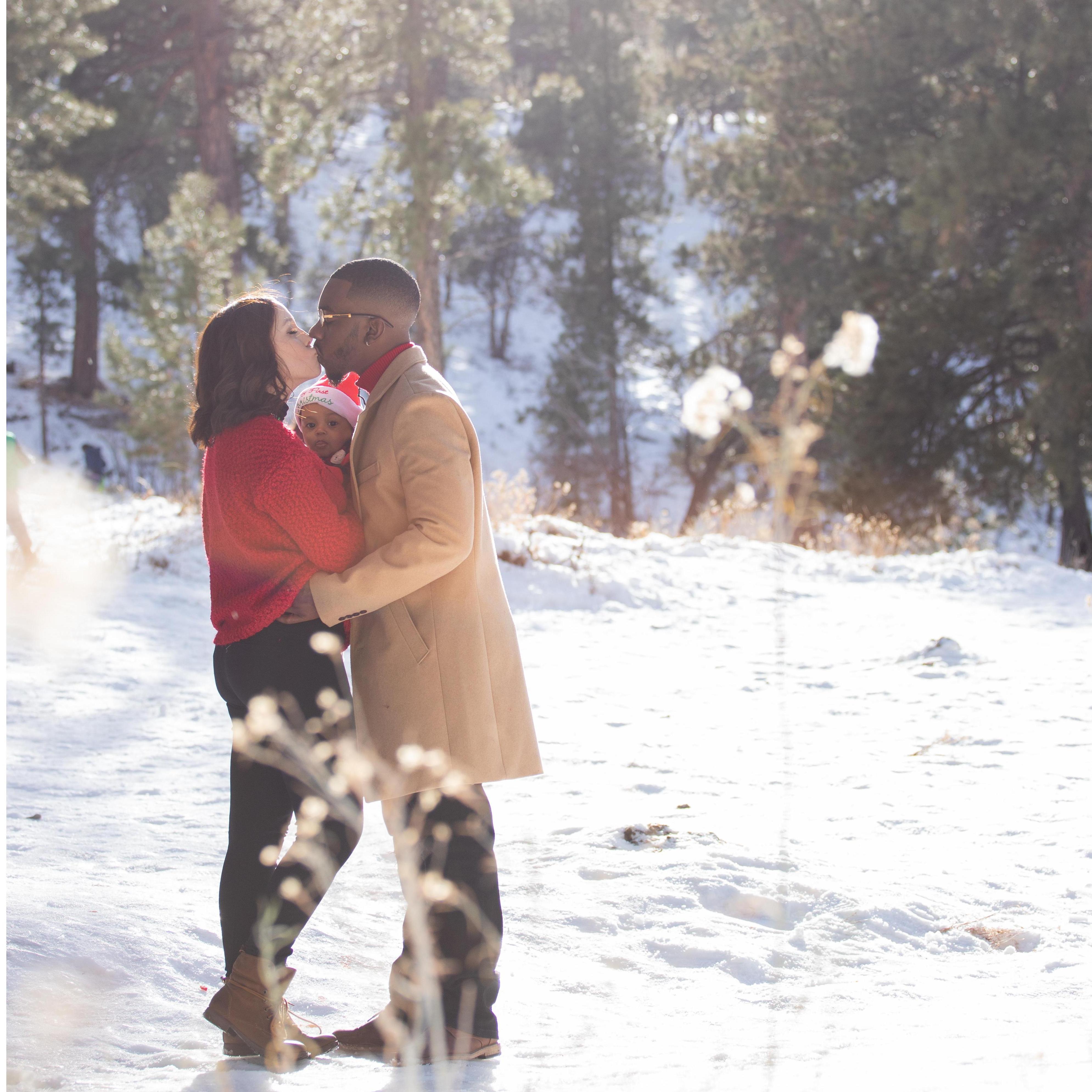 Our first Christmas with Royce 12/24/2018