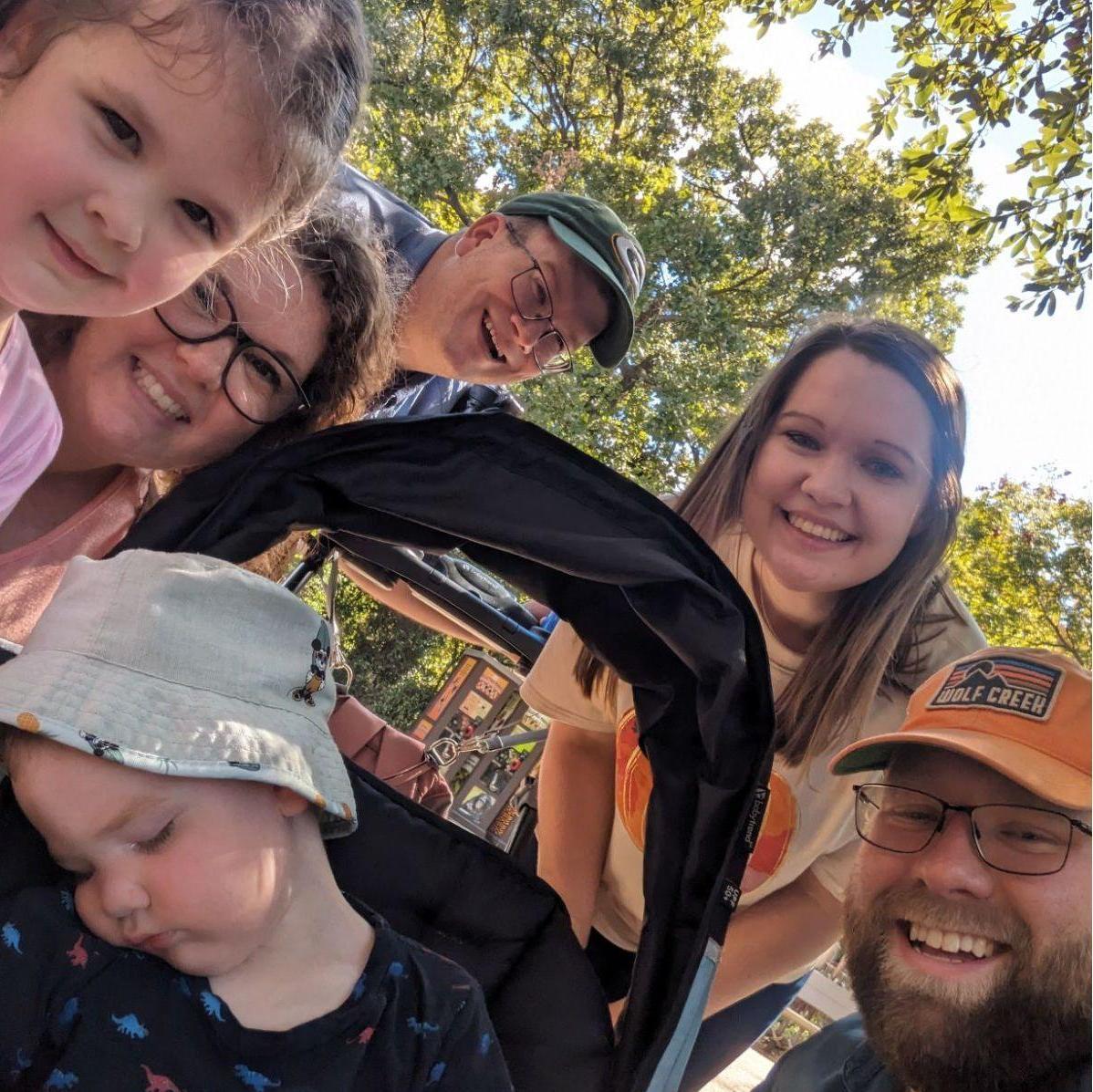 The end of our visit to the Zoo with The Young Family!