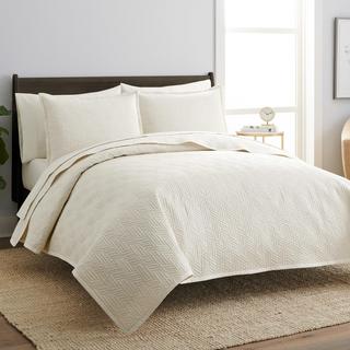Baristo Cotton Sateen 3-Piece Quilt Set