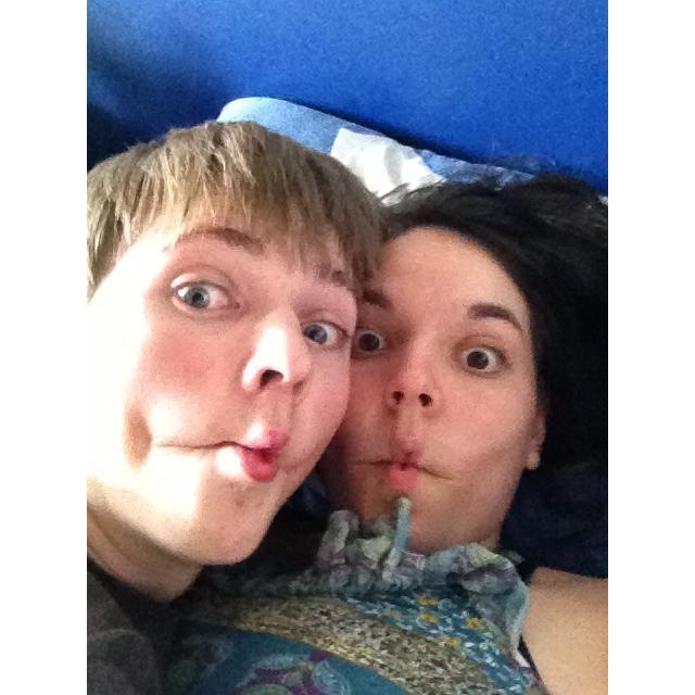 This is probably what we'll look like at the wedding.