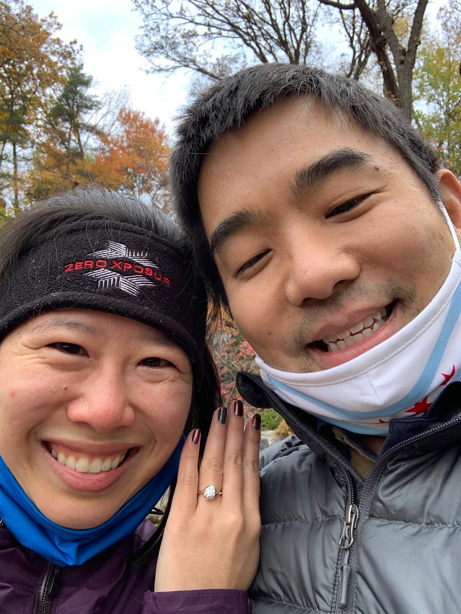 The moment after she said “Yes”