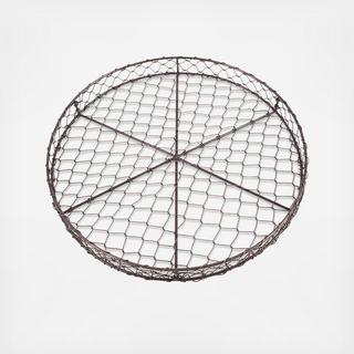 Farmhouse Mesh Round Tray