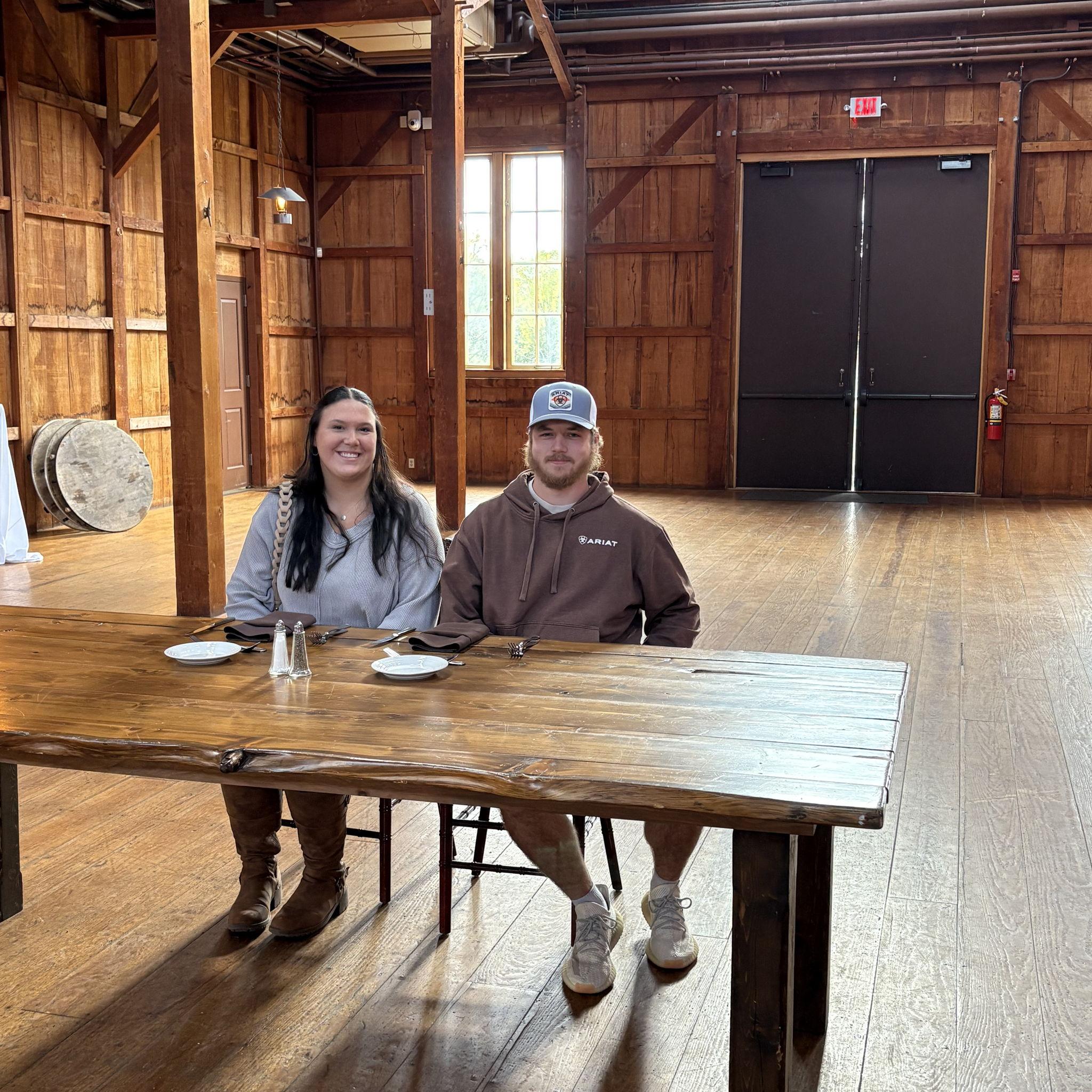 Our first time touring venues!