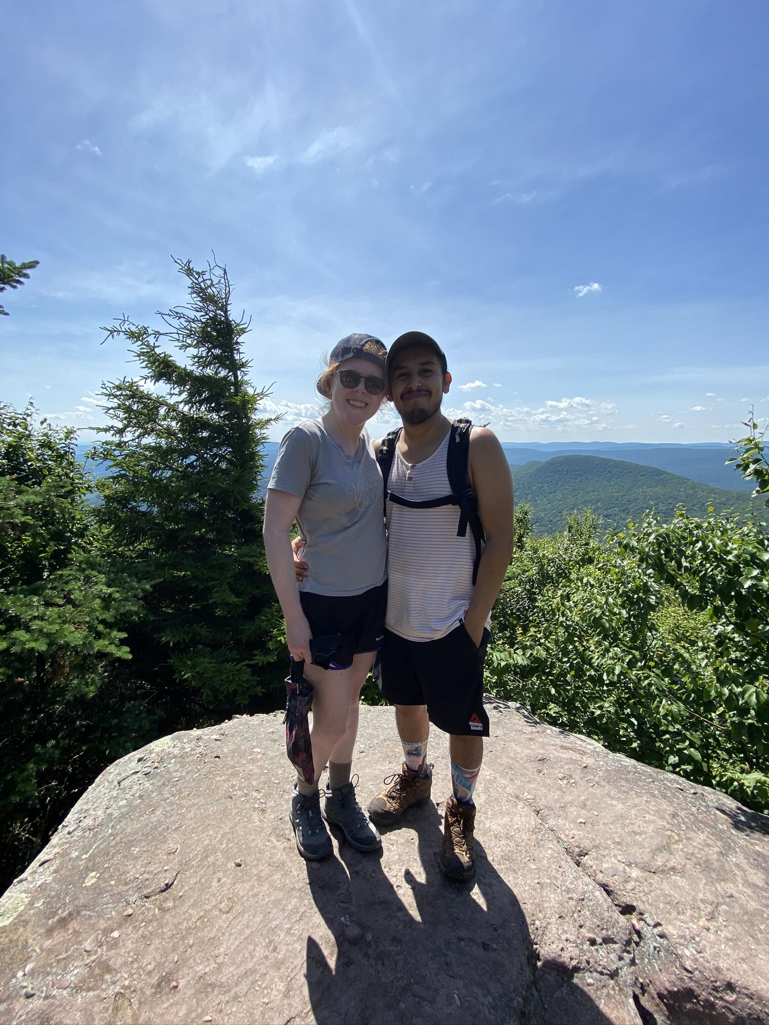 Clambering around Upstate New York