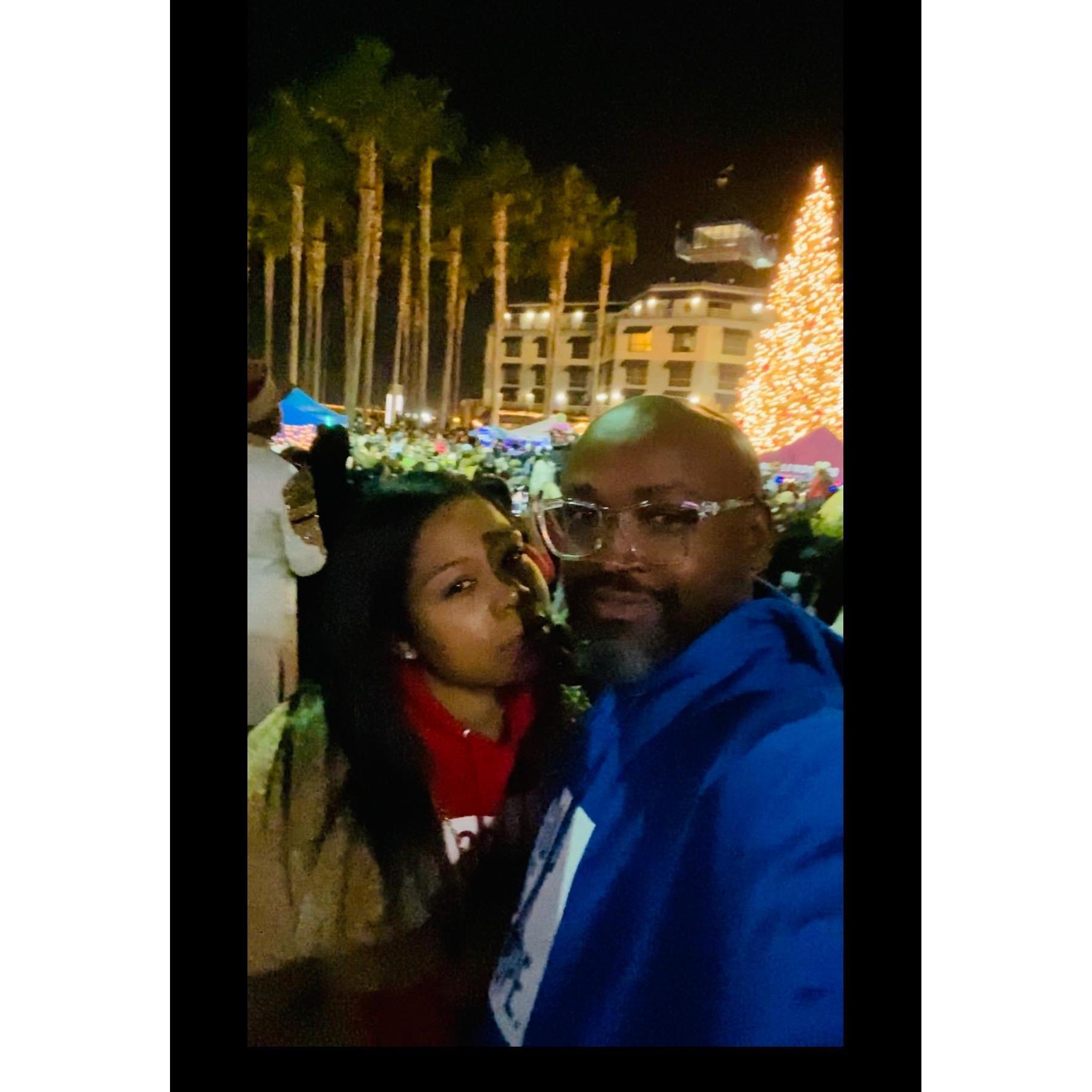 Our first Tree Lighting Ceremony @ Jack London