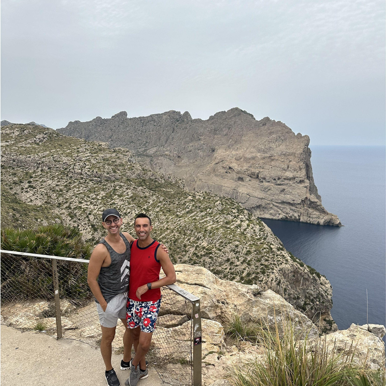 The northern coast of Mallorca on a 2 week European adventure