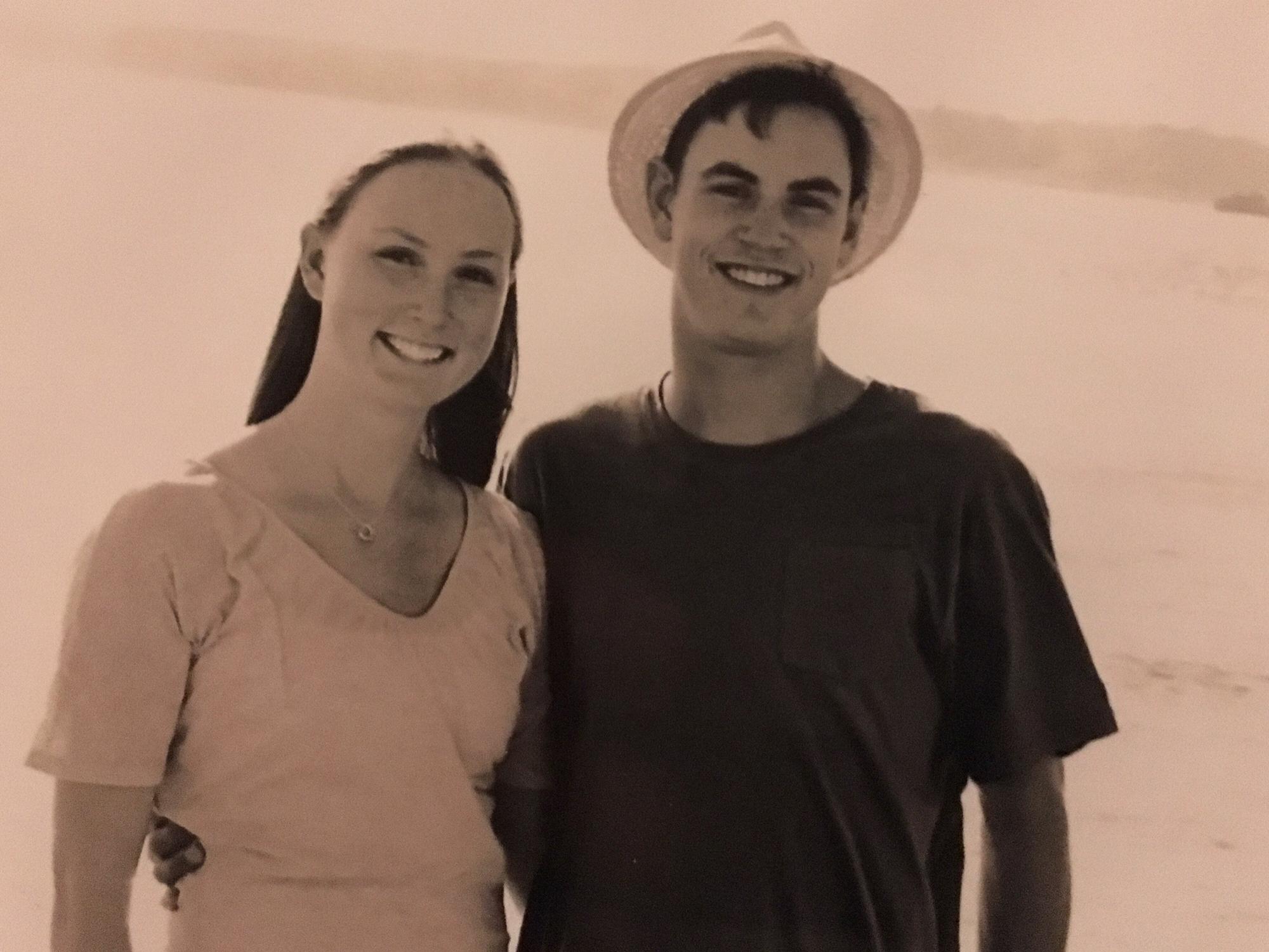 DYLAN WITH HIS SISTER MEGAN