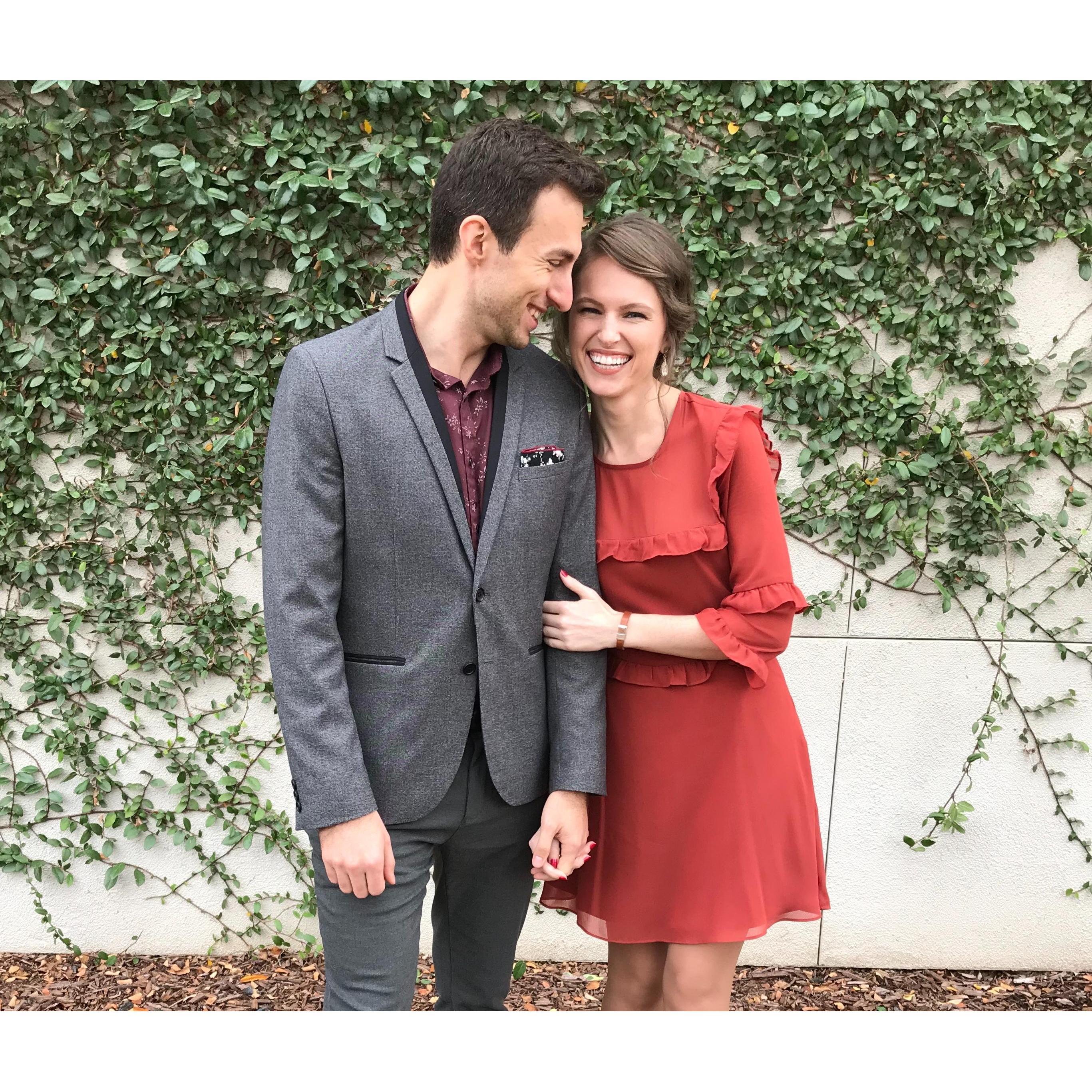 First Thanksgiving together.