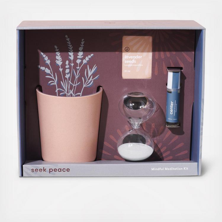 Modern Sprout, Seek Peace Mindful Meditation Kit | Zola