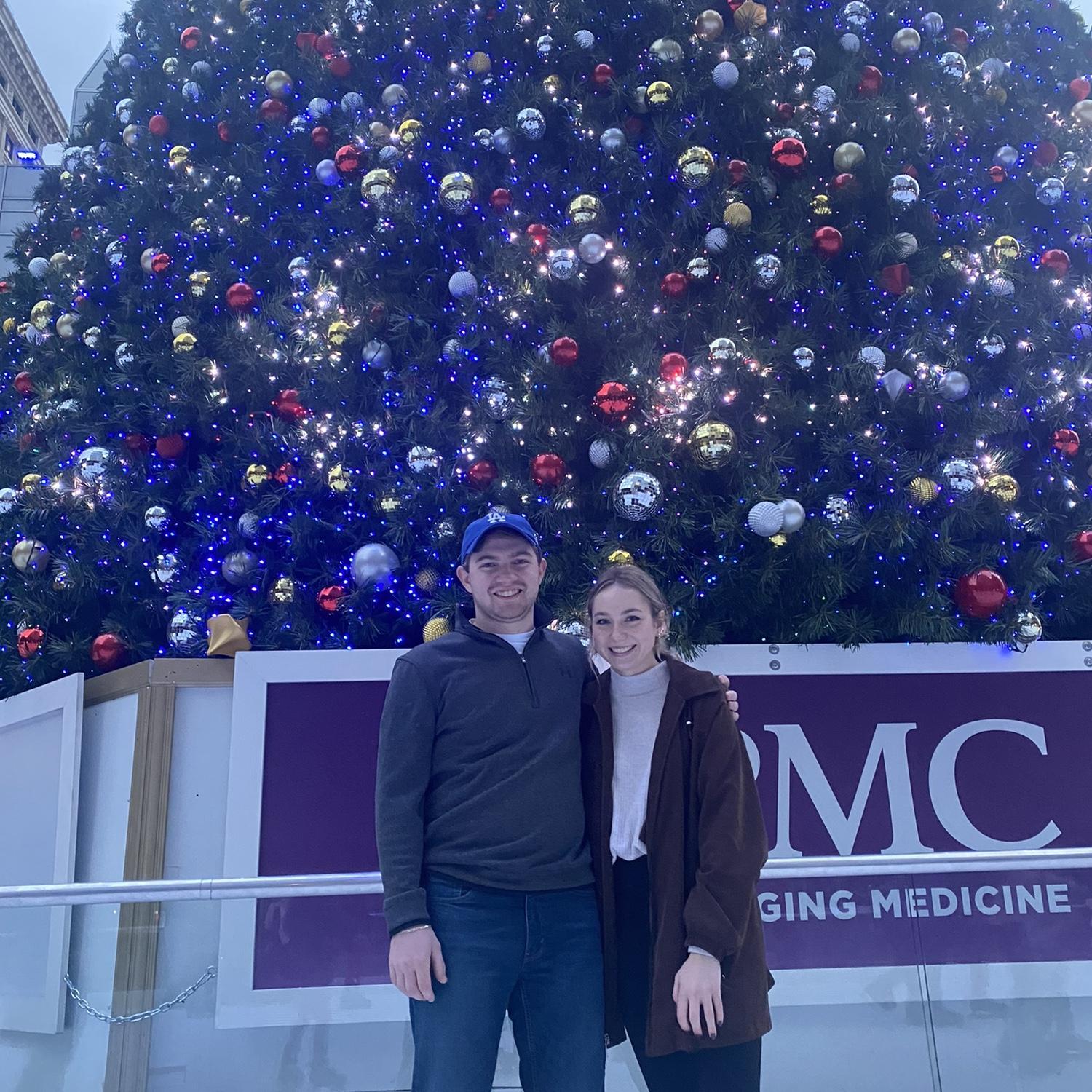 Our first photo together 2021