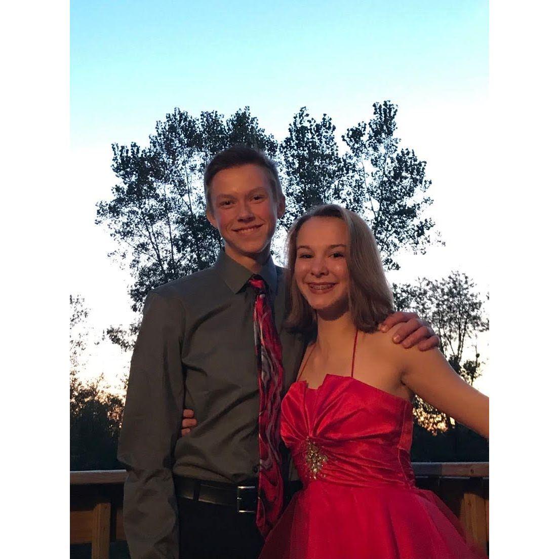 First Lisbon Homecoming together. Our first time dancing to "Perfect"