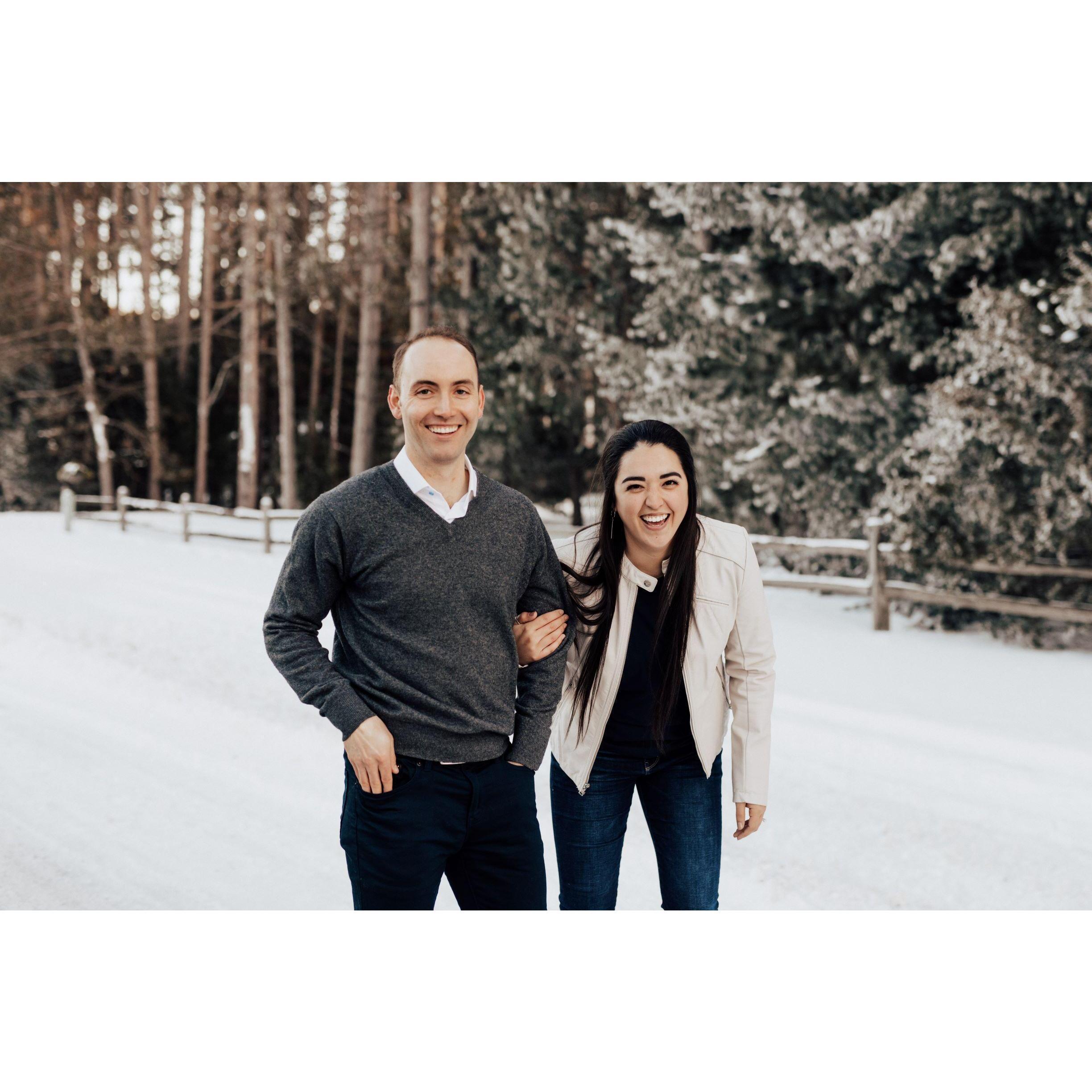 Engagement photos - Hansen Tree Farm (2021)
