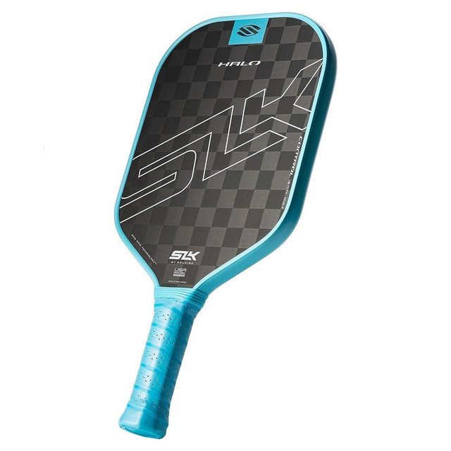 Selkirk Sport SLK Halo Raw Carbon Fiber Pickleball Paddle | Designed in The USA | Choose The T700 Raw Carbon Fiber Power, 18k Ultraweave Control, or Aramid Fiber Linkweave Thermoformed Pro