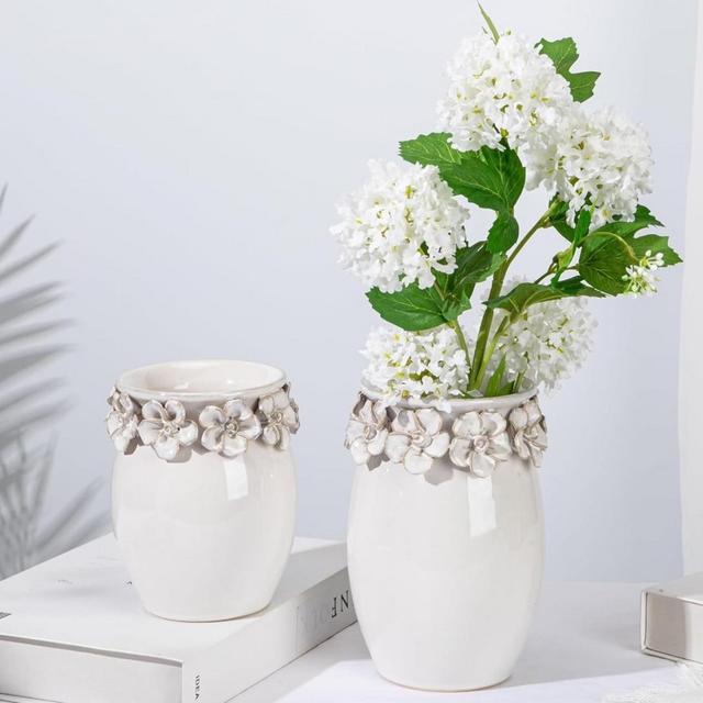 Ceramic Flower Vase Set of 2