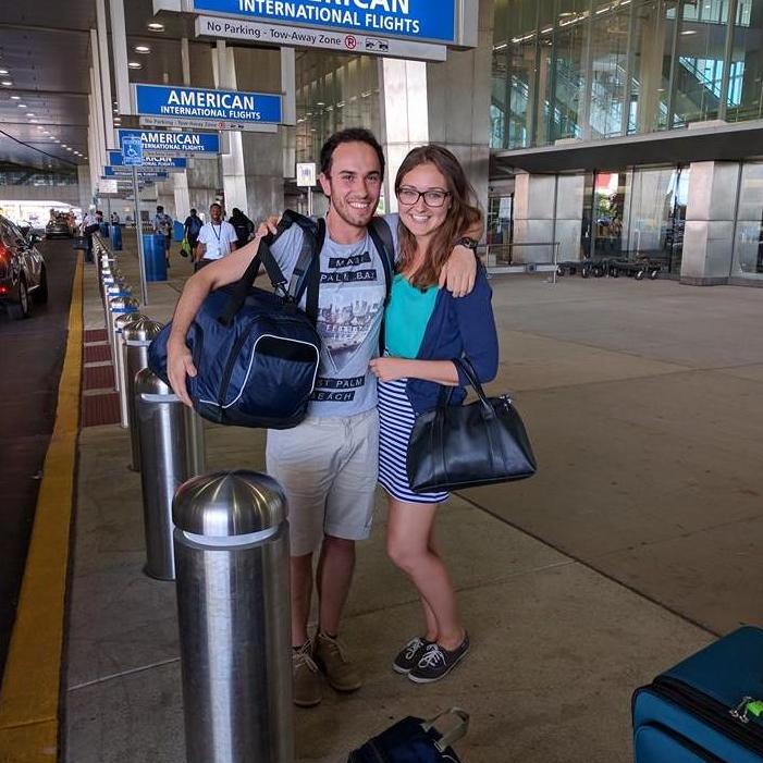 We've crossed the Atlantic a lot in three years of long-distance, but our favorite trips have been together!