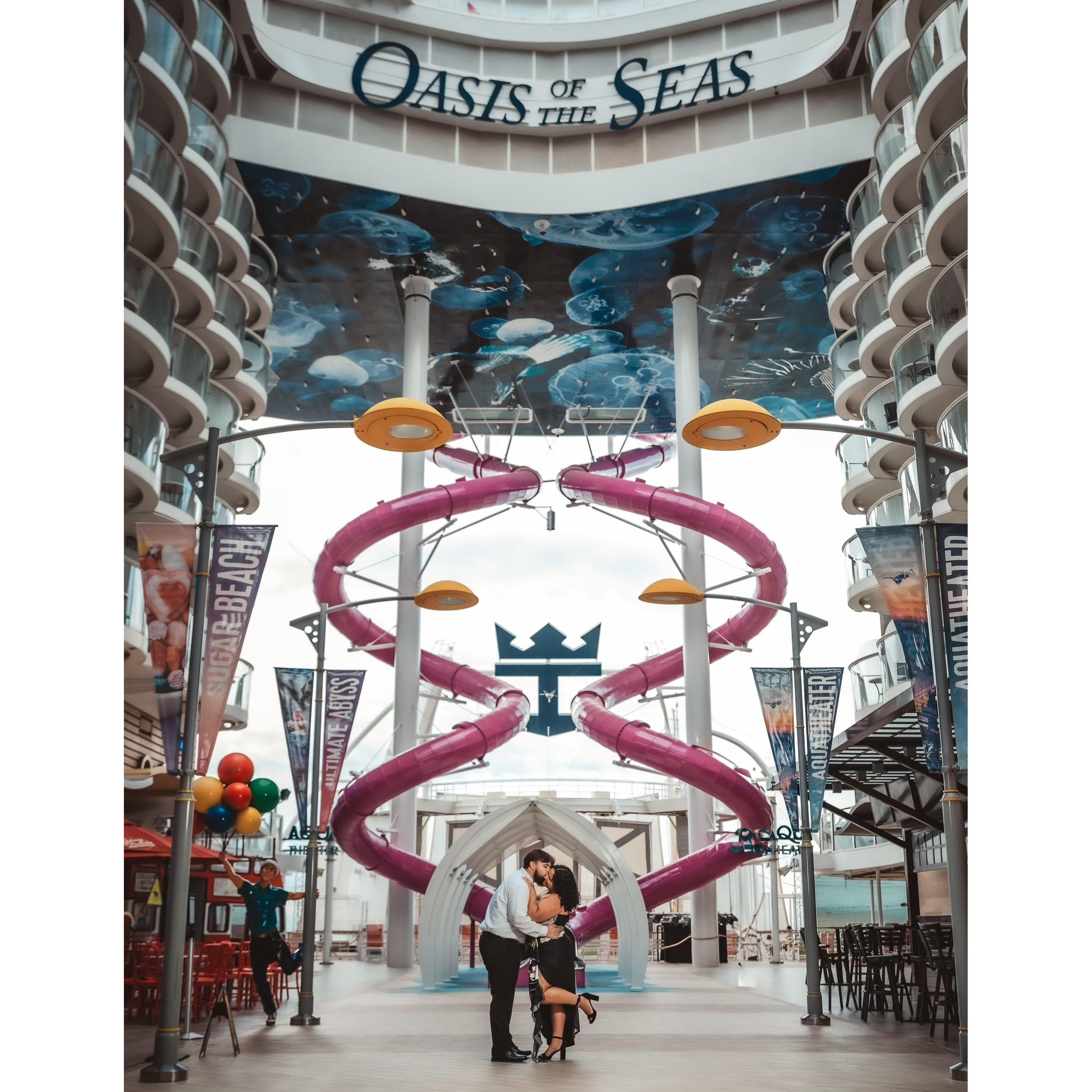 Oasis of the Seas Boardwalk