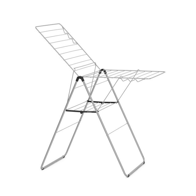 Brabantia HangOn Indoor Drying Rack, 66 Feet (20 meters), Metallic Gray