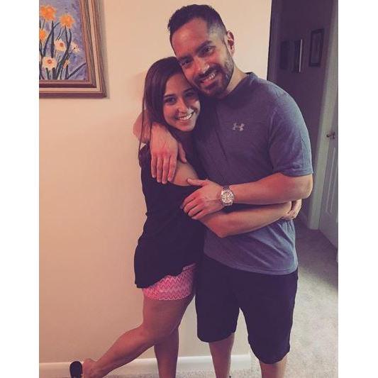 Our favorite picture together. Alex's 30th Birthday in 2017