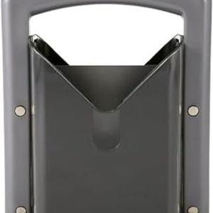 The Original Bagel Guillotine Universal Slicer, Silver, 9.25-Inch