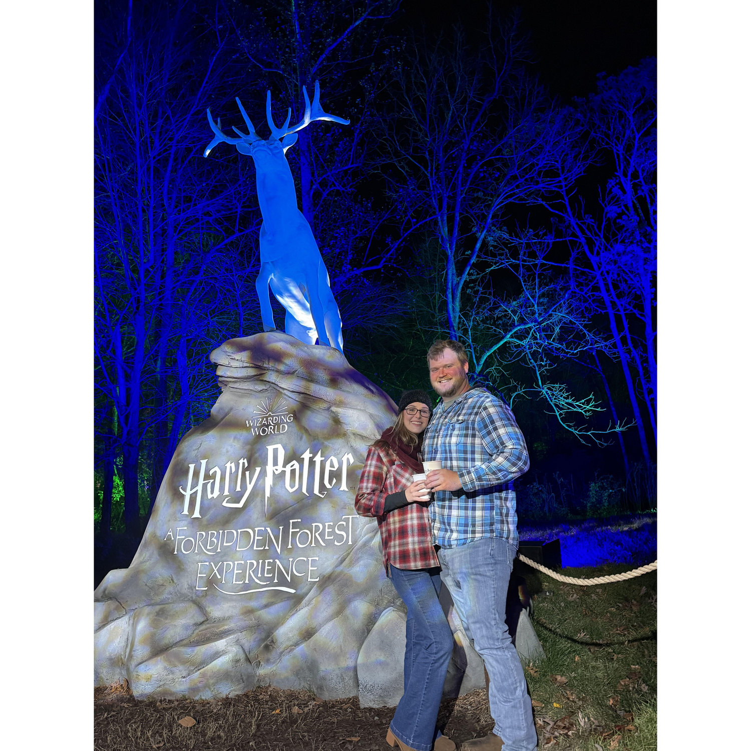 Harry Potter Forbidden Forest came to Leesburg! You know our PotterFan booties went!