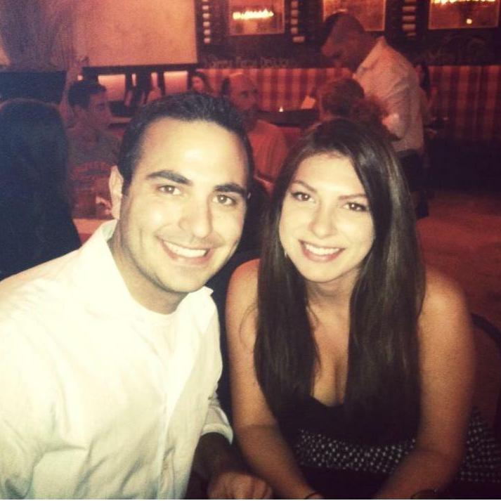 Celebrating Christina's birthday after a beautiful day at the beach.
August, 2013