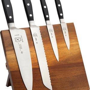 Mercer Culinary Renaissance 5-Piece Magnetic Board Set, Acacia