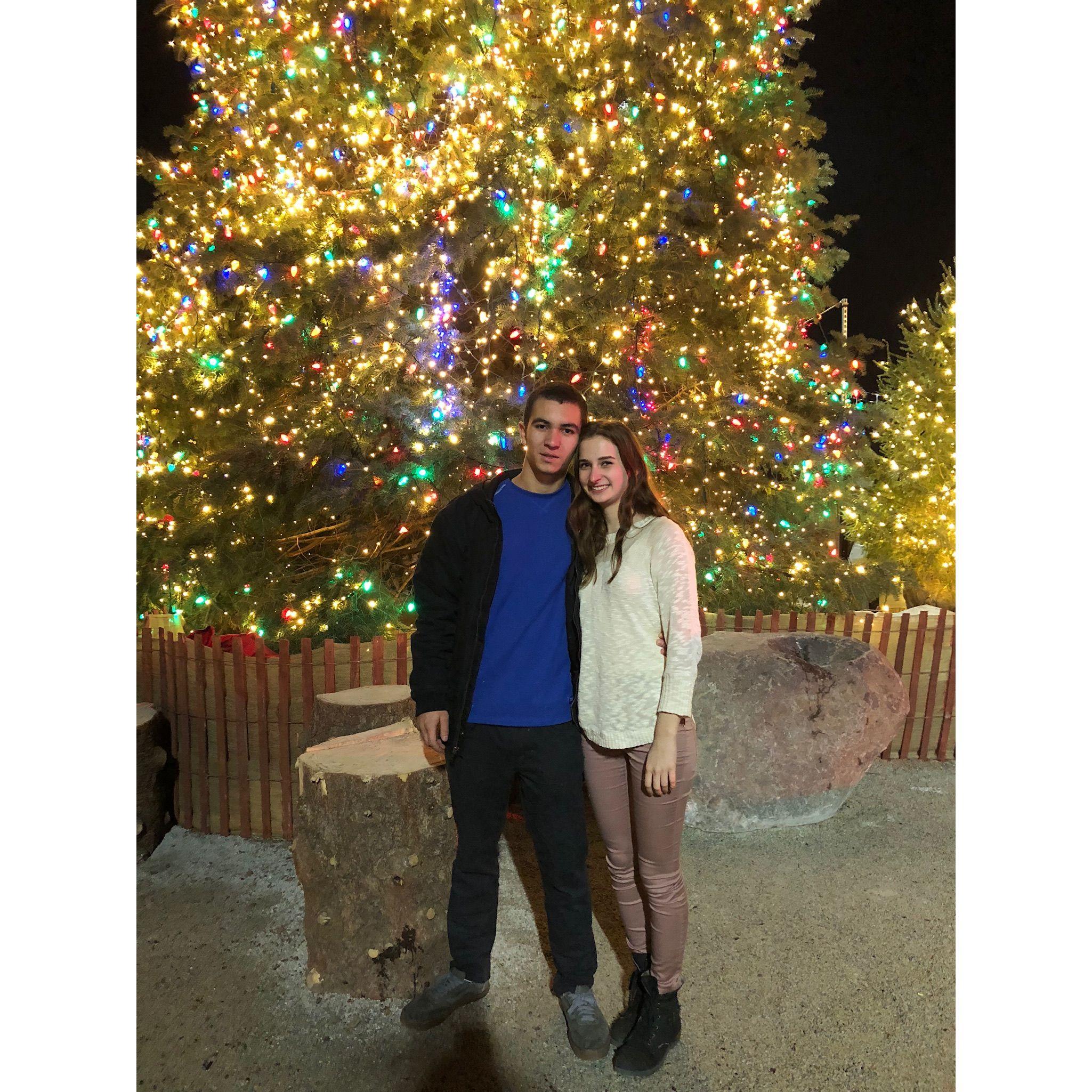 Our first date at the RiverRink