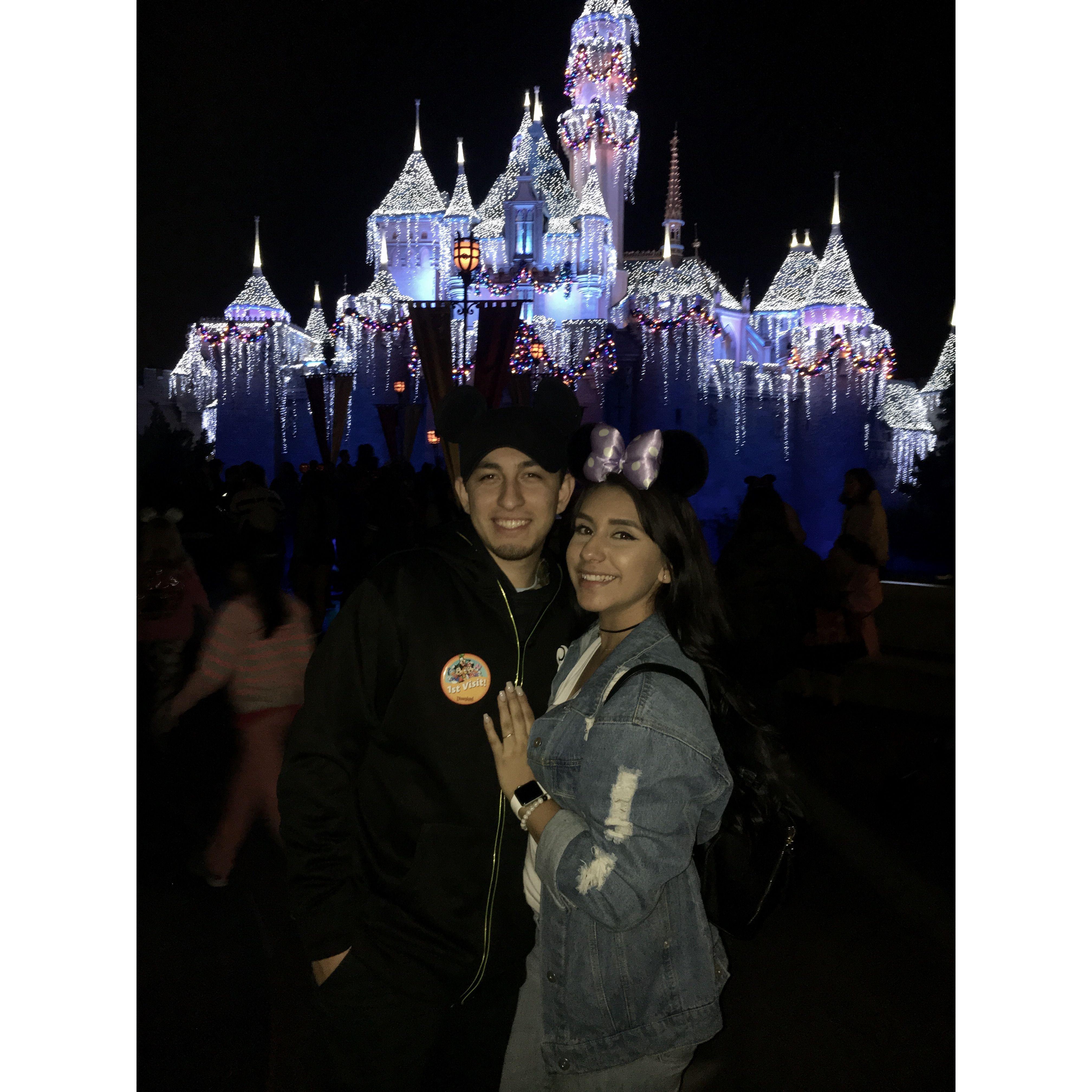 First trip to Disney together