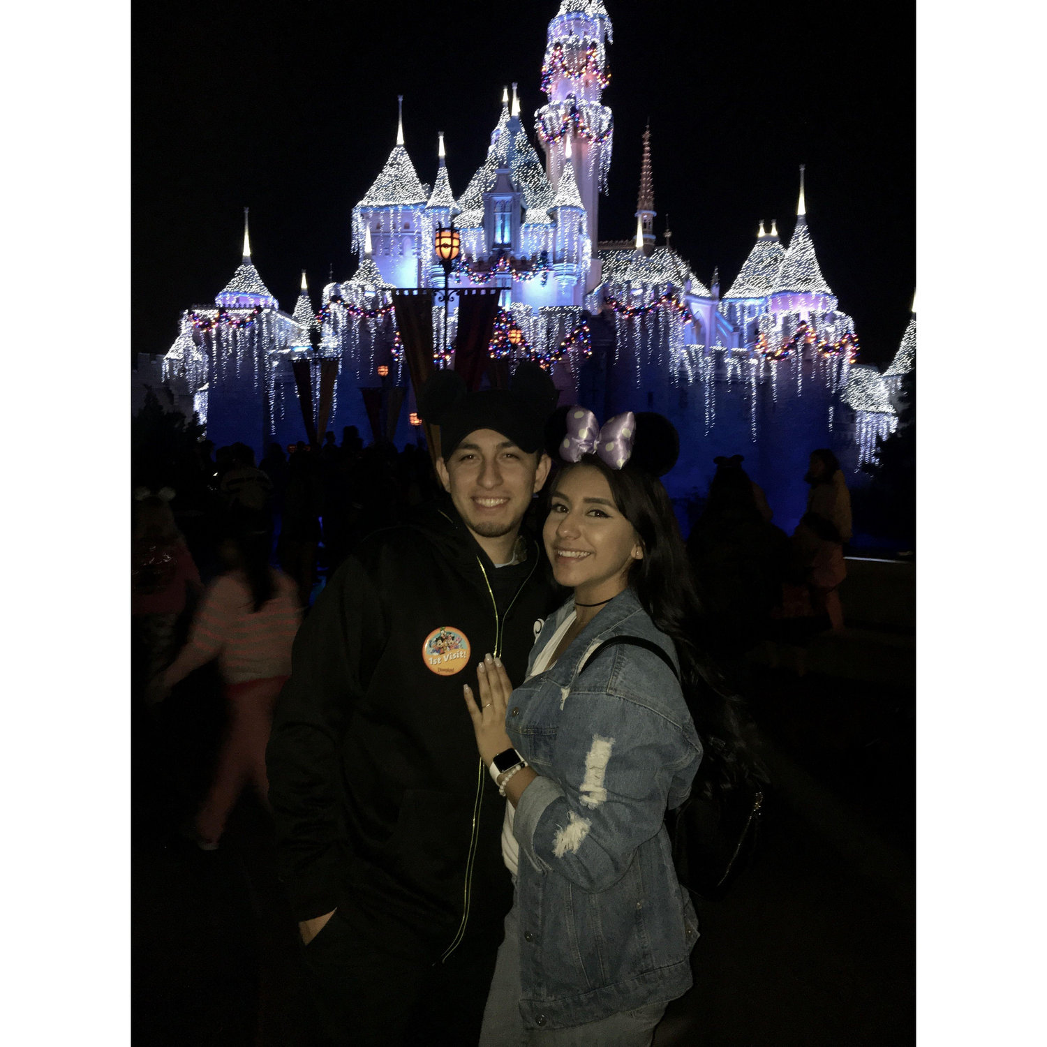 First trip to Disney together