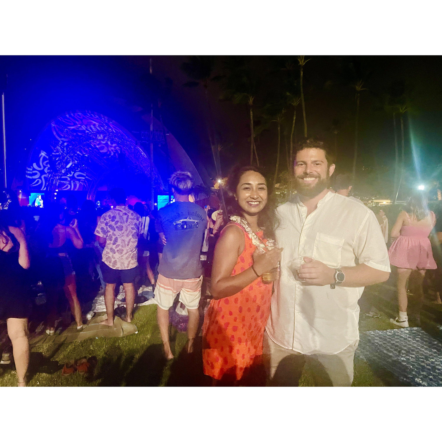 Our 1st Concert together and also Saha's Birthday 🎶