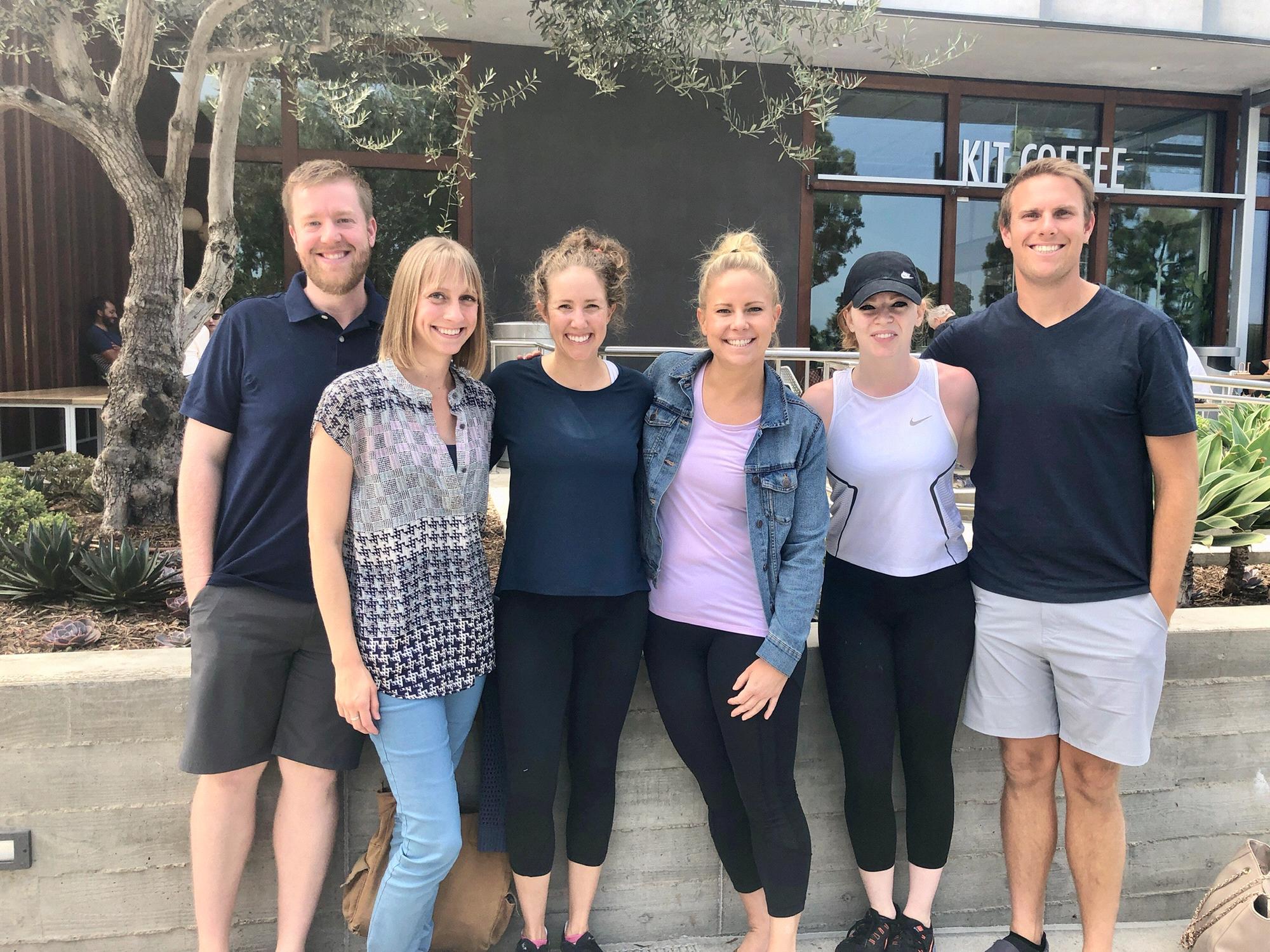Colin's Newport Beach cousins (and sister!).