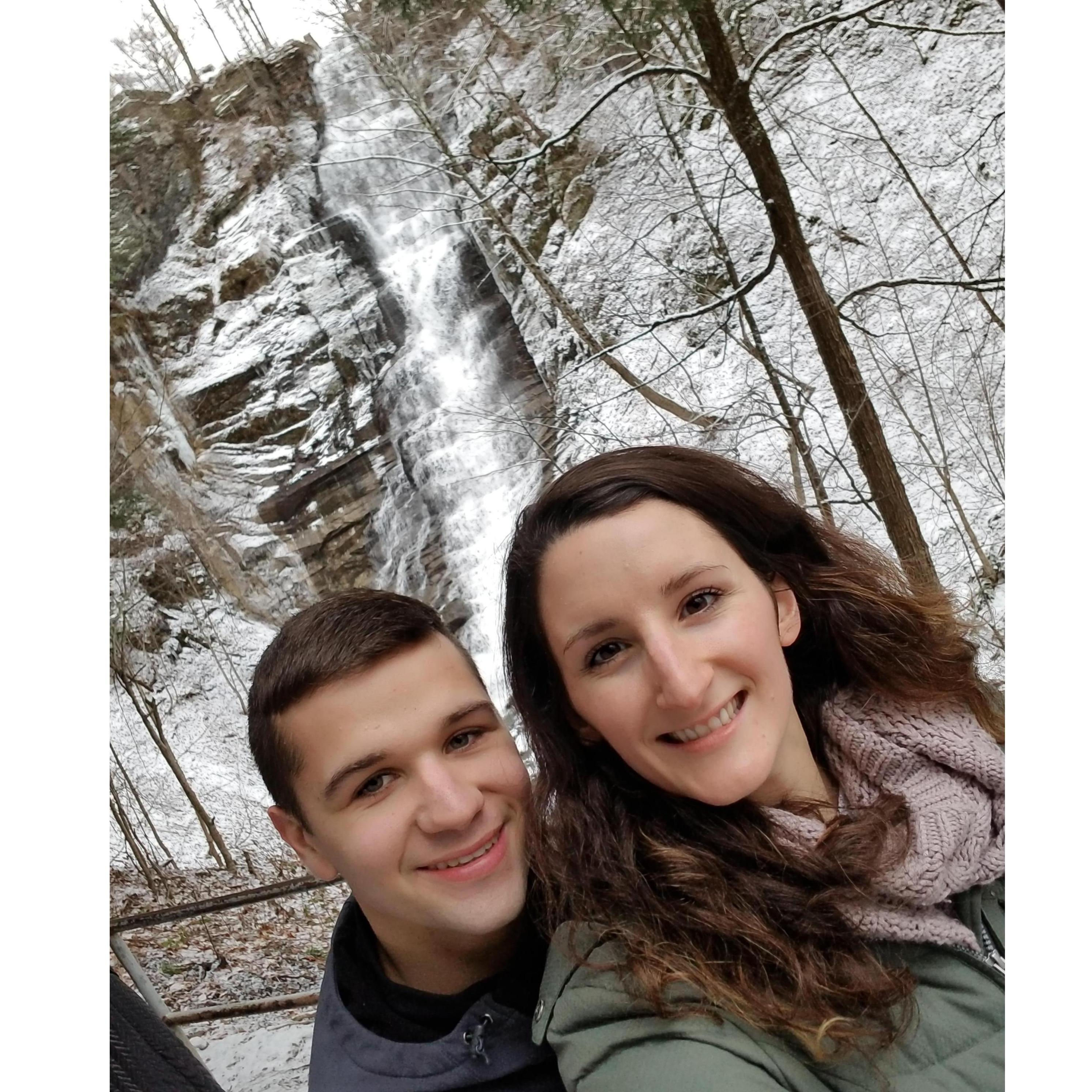 A winter visit to Pratts falls making plans for May 17th!