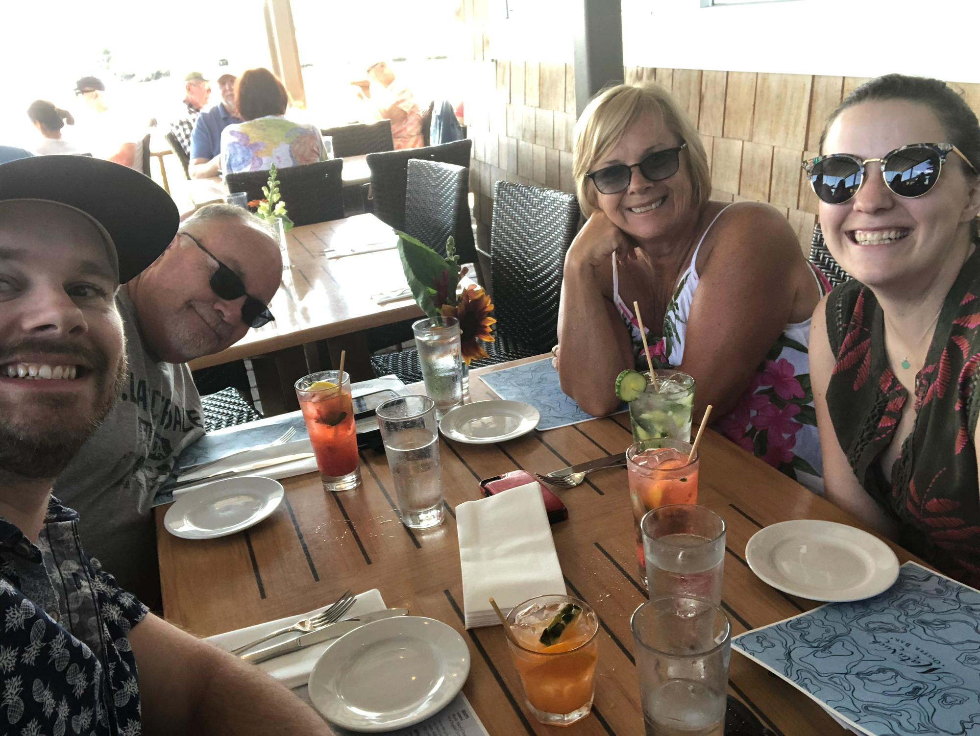 Lunch at the Matunuck Oyster Bar