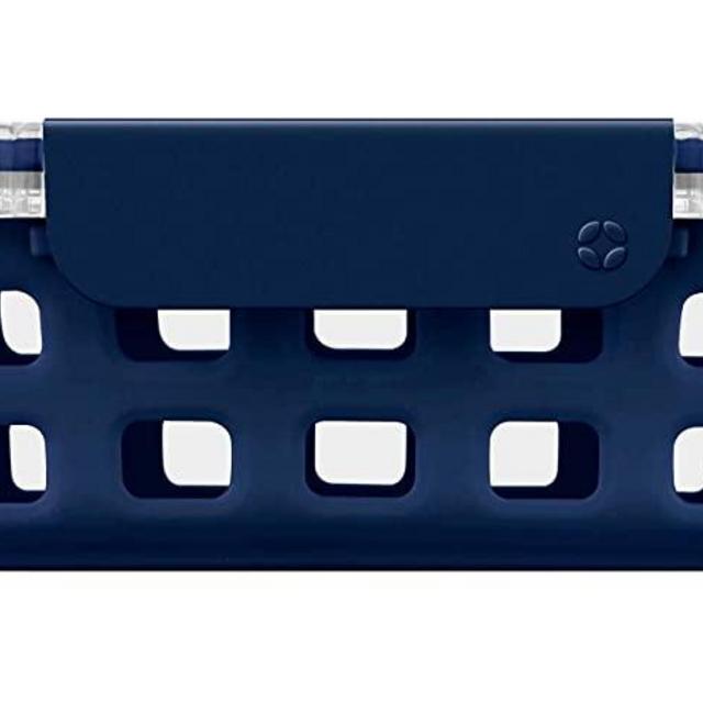 Ello Duraglass Food Storage Container, 3.4 cup, Xavier Navy