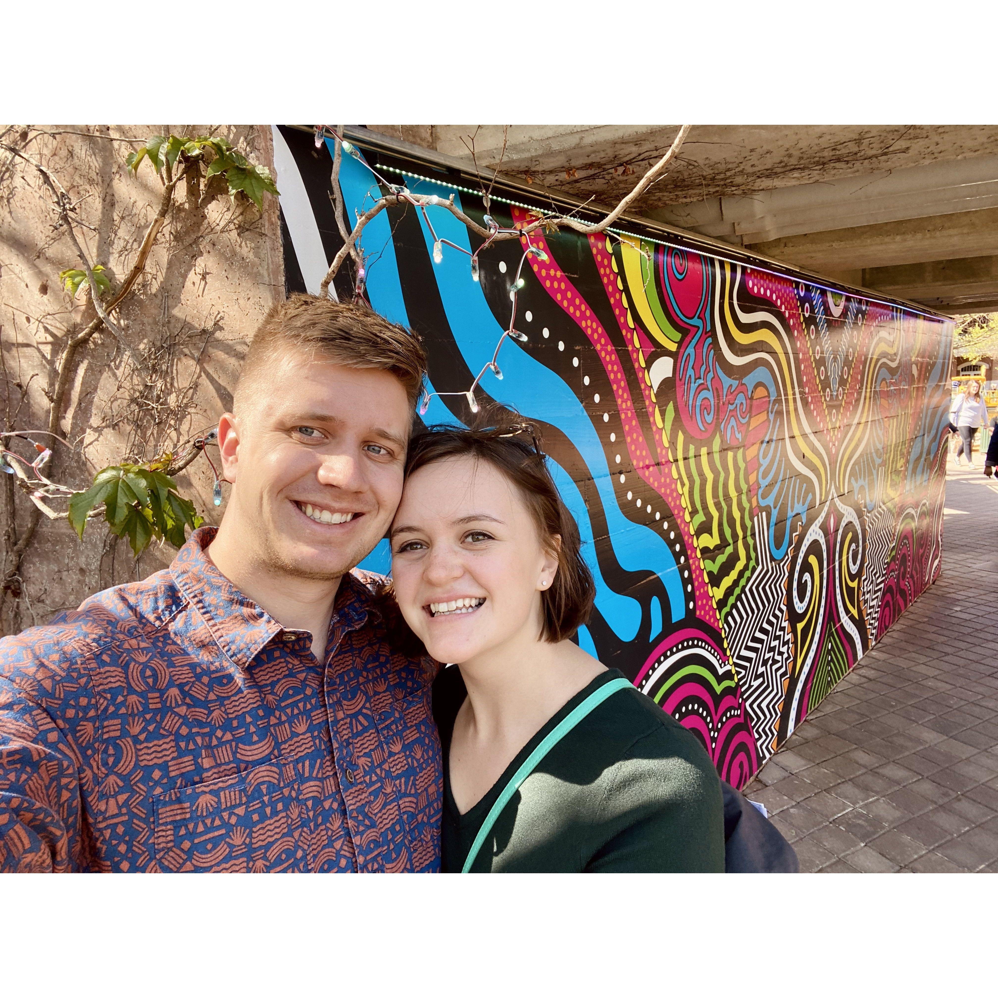 April 2021 - Noah visited Lauren in Oklahoma