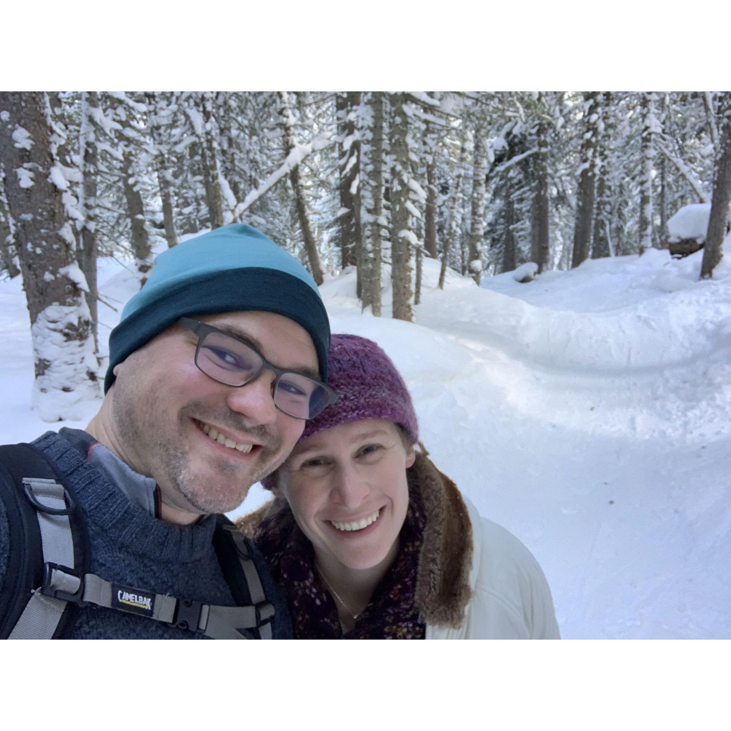 Snowshoeing