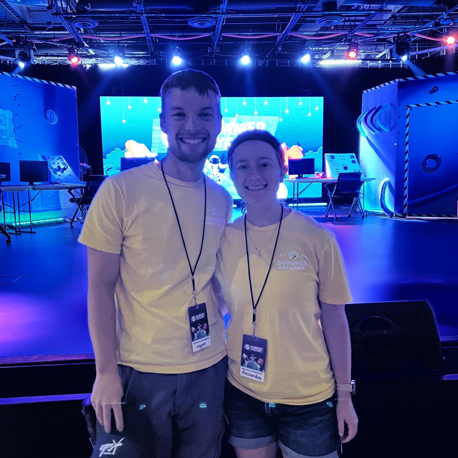 Volunteering at Kids Camp
