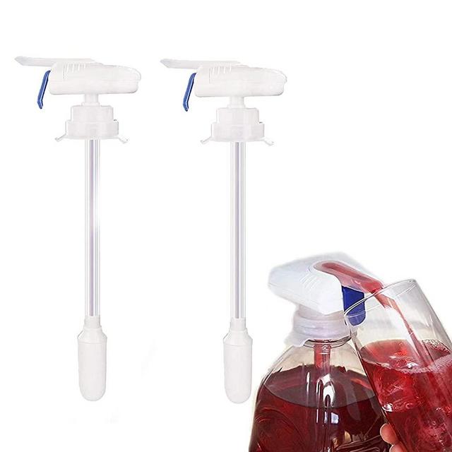 2 Pack Automatic Drink Dispenser, Milk Dispenser for Fridge Gallon, Electric Tap for Milk Juice, Hands-Free, Prevent Milk and Beer from Overflowing for Banquets Outdoor and Home Kitchens