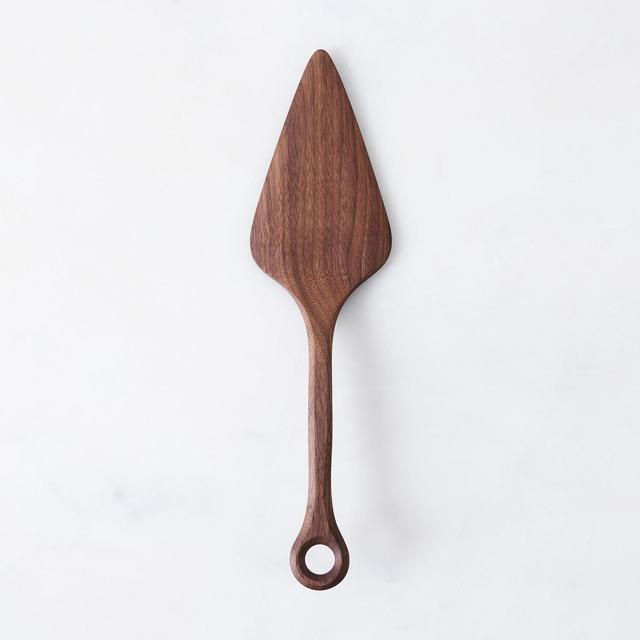 Black Walnut Wooden Pie Server