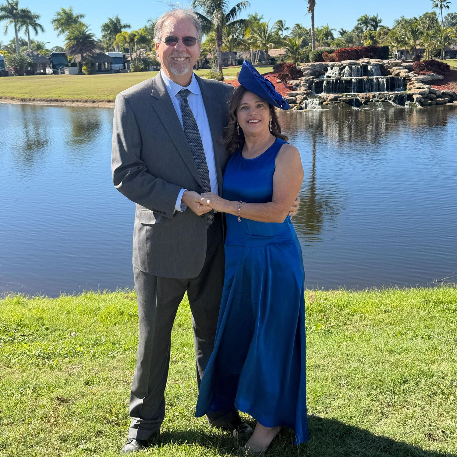 Ready to ring 2026 in, celebrating the New Year together for the first time, with many to come.